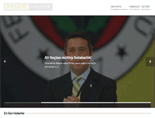 Tablet Screenshot of fenerhaber.org